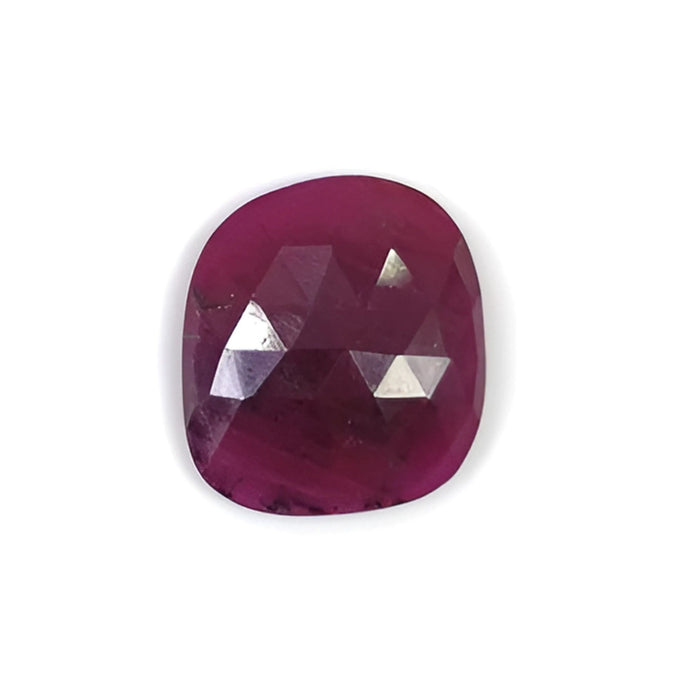 red ruby fancy rose cut slices
