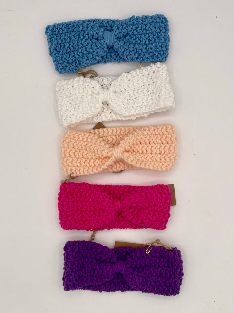 12-18M Hot Pink Cotton Knit Headband