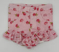 18 M Pink Shorts with Flowers and Ruffles