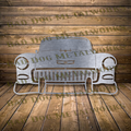1955 Chevy Bel Air - Dxf and Svg