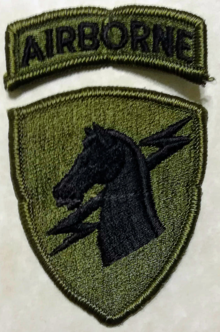 1st Special Operations Command Airborne w/Tab Subdued Army Patch