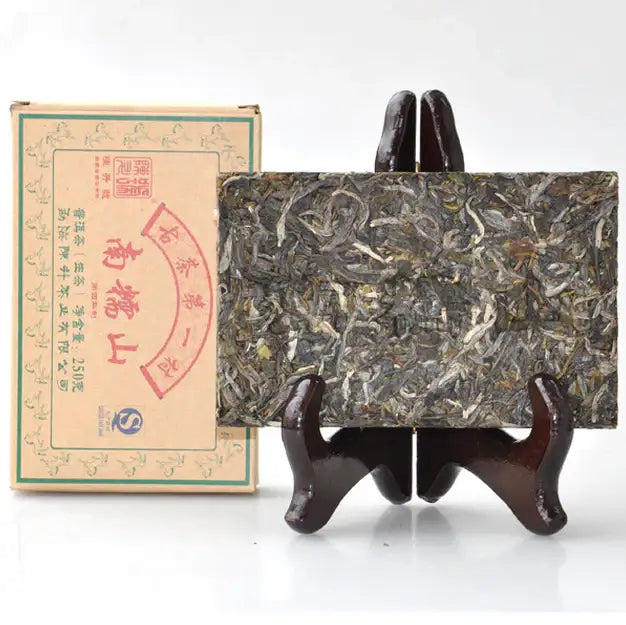 2014 ChenShengHao "Nan Nuo Shan" (Nannuo Mountain) Brick 250g Puerh Raw Tea Sheng Cha - King Tea Mall