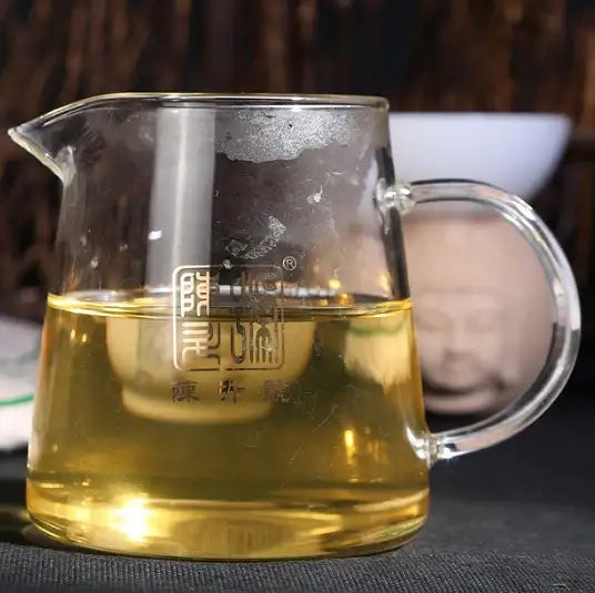 2015 ChenShengHao "Zhen Ming Qing Bing" (Premium Green Cake) 357g Puerh Raw Tea Sheng Cha - King Tea Mall