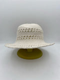 3-6 Y Kids Natural Crochet Cotton Hat