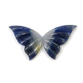 sapphire butterfly shape carving