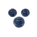 blue sapphire round carving