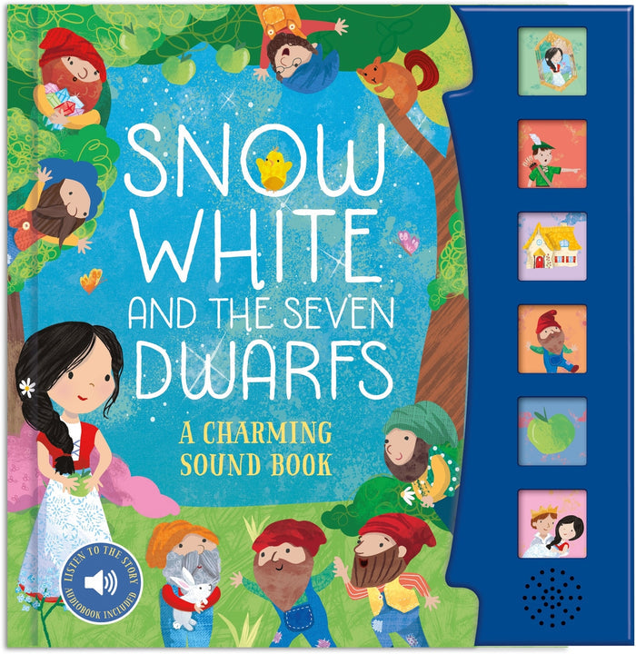 6 Button Sound Book - Snow White and the Seven Dwarfs Fairy Tale
