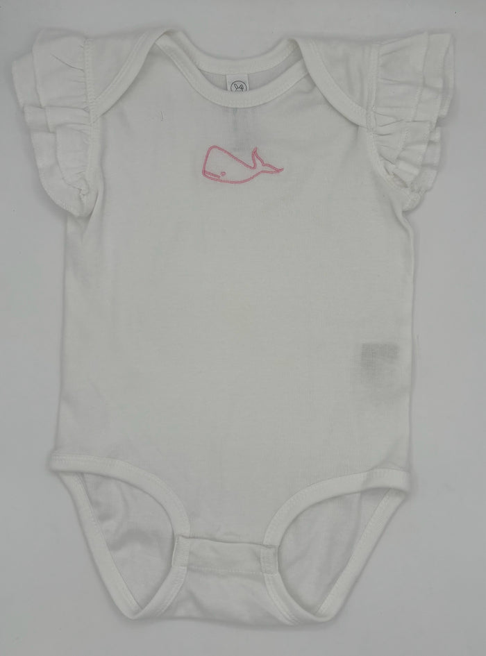 6 M Onesie - Flutter Sleeve