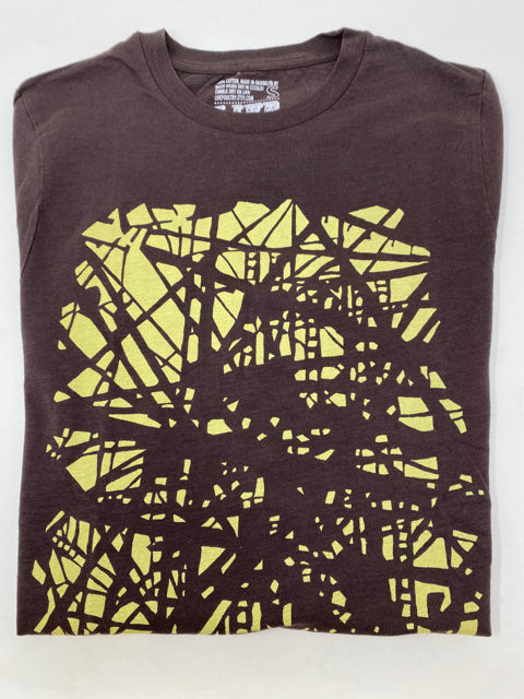 Adult XL Brown Long Sleeve Brooklyn T- Shirt