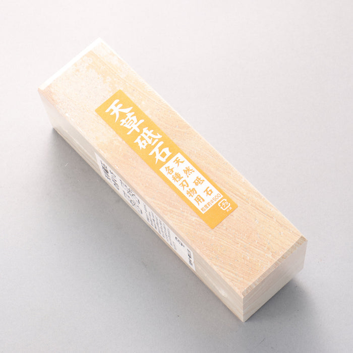 Amakusa Natural Sharpening Stone #500 (215mm x 70mm x 60mm) - Seisuke Knife