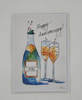 Anniversary 2026 Chanpagne Card