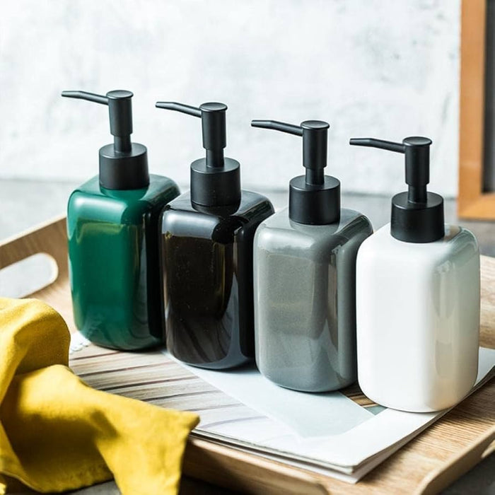 Apex Matte Ceramic Soap Dispenser (W)