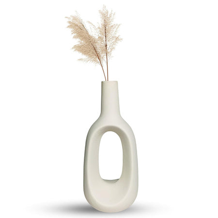 Architectural Ceramic Hollow Vase - (MVS)