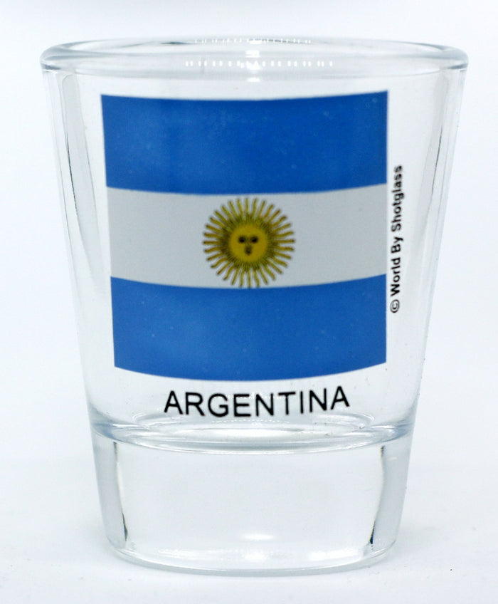 Argentina Souvenir Boxed Shot Glass Set (Set of 2)