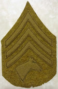 Army Sergeant Cavalry Chevron Patch