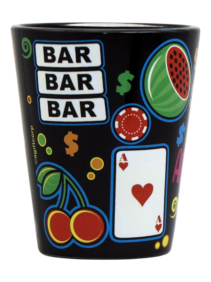 Atlantic City New Jersey Gaming  In and Out Shot Glass