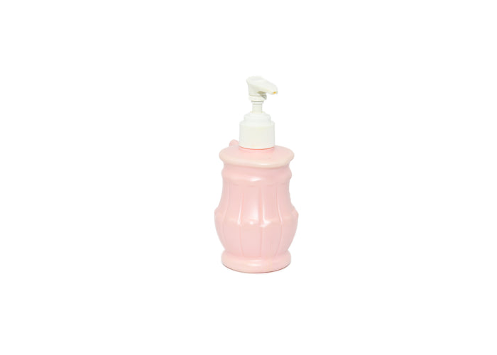 Avon-Pink Lotion Pitcher