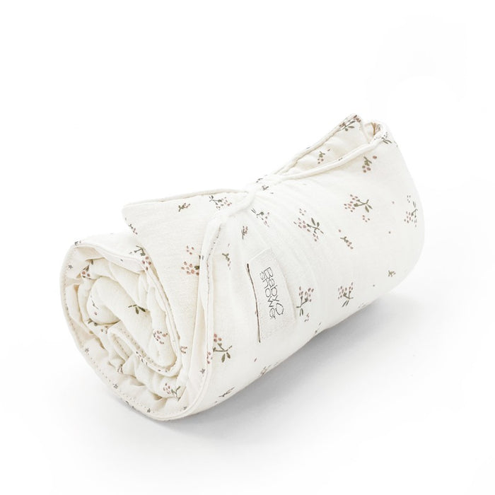Babyshower – Knot Nomad Changing Pad – Roseberry - Mabel & Fox