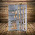 Bamboo and Zen Rocks - Dxf and Svg