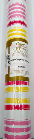 Bamboo Stripe Pink and Yellow Wrap