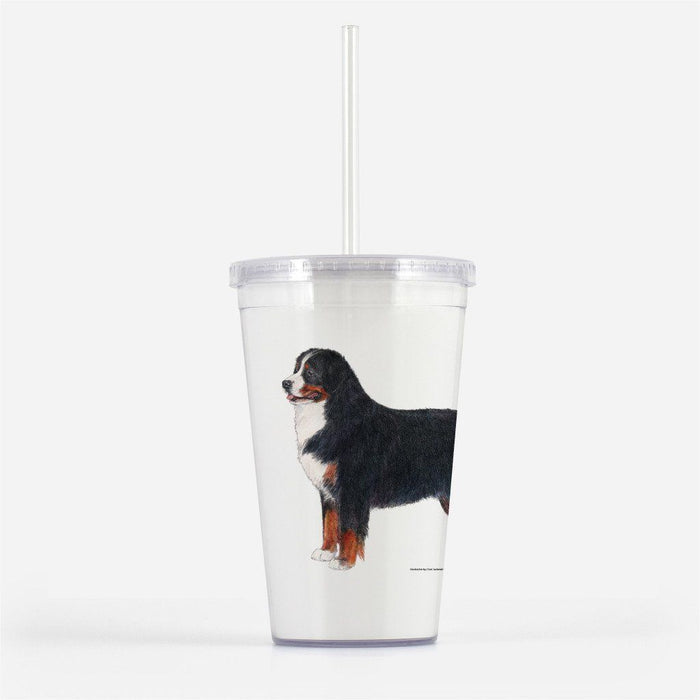 Bernese Mountain Dog Beverage Tumbler