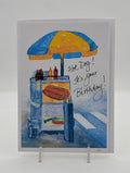 Birthday Hot Dog Card
