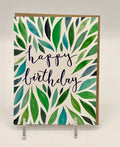 Birthday Leaves Card