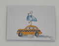 Blue Baby Cab -  New Baby Card