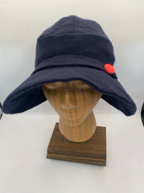 Blue Flannel Hat
