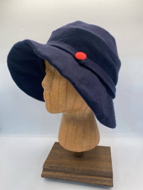 Blue Flannel Hat