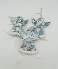 Blue Hanging Decoupage Angel