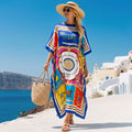 Blue Pierina Kaftan Dress