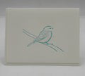 Bluebird Sitting on Branch Card