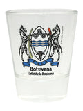 Botswana Coat Of Arms Shot Glass