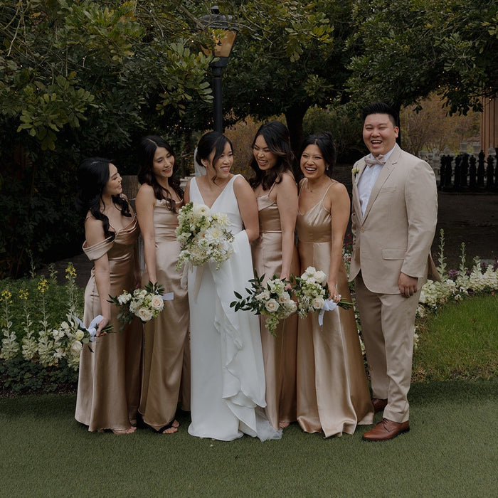 Brighten The Night White and Yellow California Wedding
