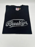Brooklyn Script Adult T Black Size L