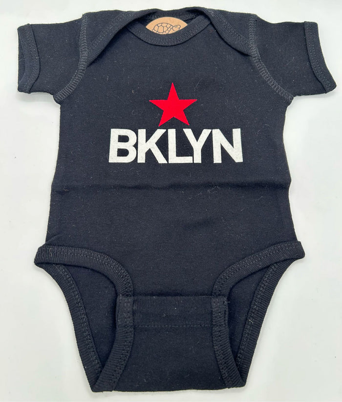 Brooklyn Star Onesie Black Size 6M