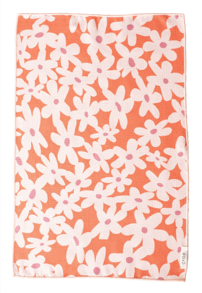 Check Your Blossoms Reversible Hand Towel