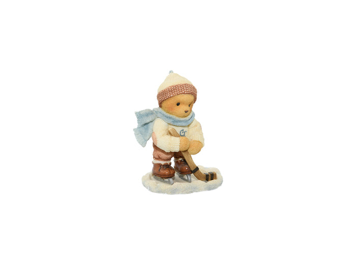Cherished Teddies-Brandon-Hockey Player Figurine-354252