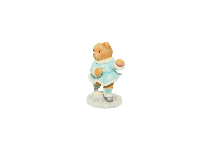 Cherished Teddies-Shannon-Figure Skater Figurine-354260
