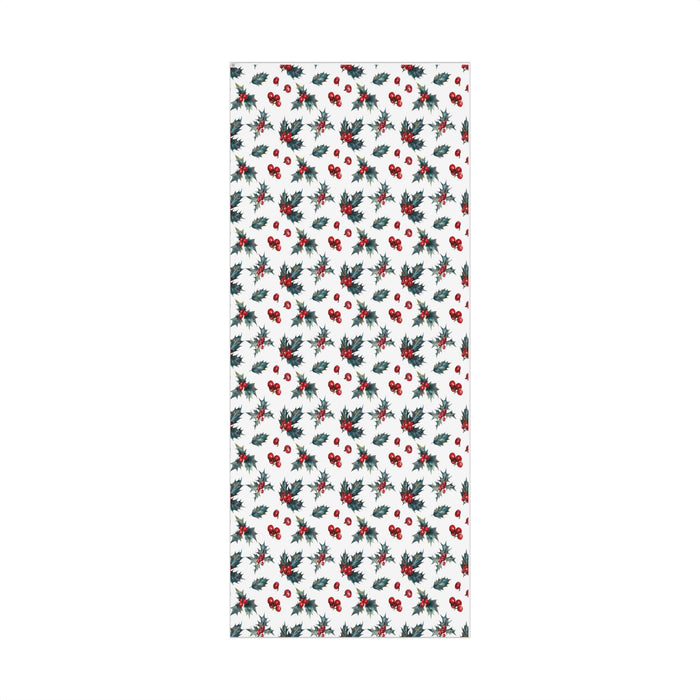 Christmas Holly Wrapping Paper Roll