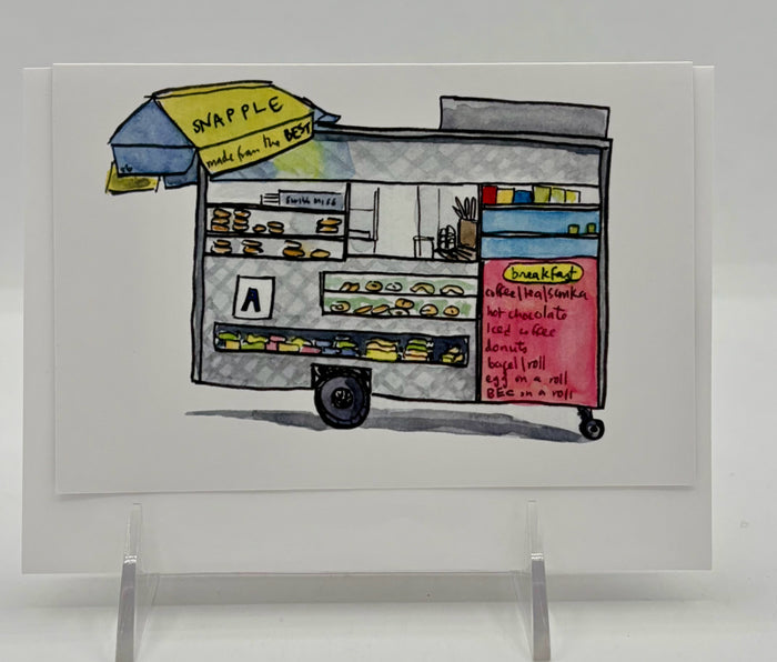 Coffee Cart Card
