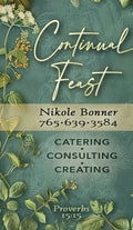 Continual Feast - Business Card