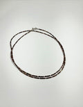 Copper Tone Hematite, Hill Tribe Silber Sterling Necklace