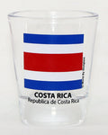 Costa Rica Central America Flag Shot Glass