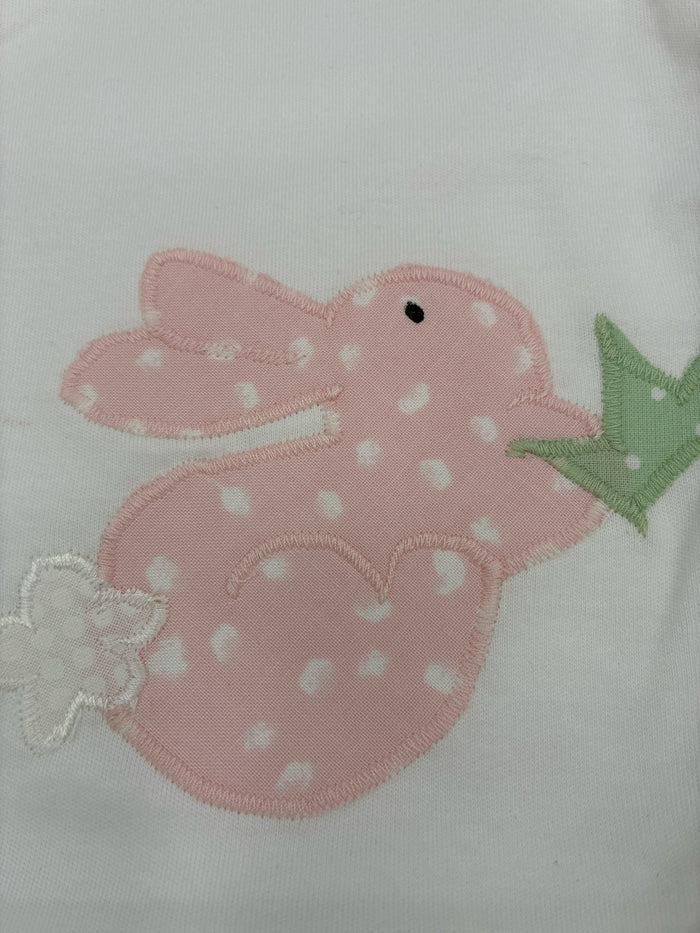 Cotton Blanket with Bunny, Chick or Sailboat