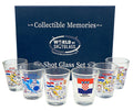 Croatia Souvenir Boxed Shot Glass Set (Set of 6)