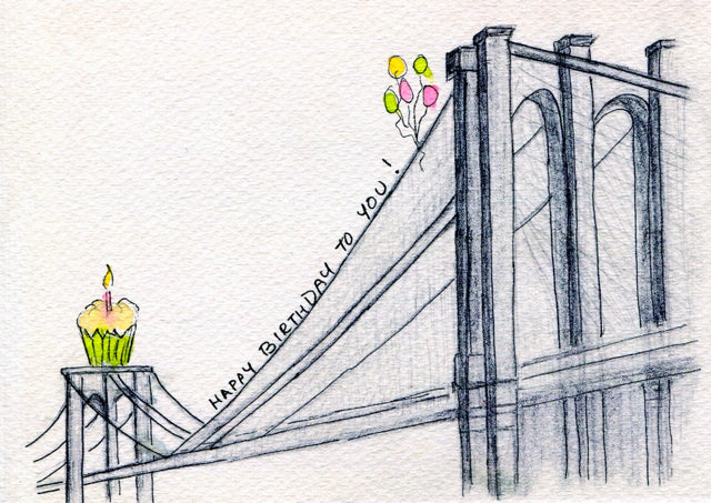 Cupcake Bridge Birthday