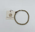 Dark Gold Tone Hematite Bracelet