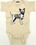 Dog Design Onesie white size newborn